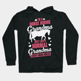 I'm A Horse Riding Grandma Hoodie